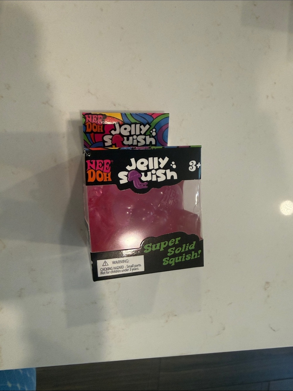 Squishy Jelly Squish Super Solid Squish - Pink